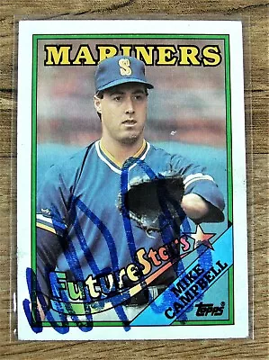 1988 Topps #246 Mike Campbell Seattle Mariners Autographed Signed Auto • $3.87