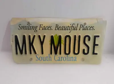 South Carolina Mickey Mouse License Plate • $10