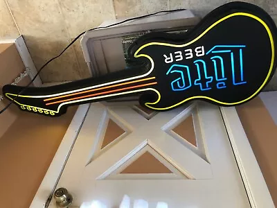 Miller Lite Guitar Neon Lite  • $120