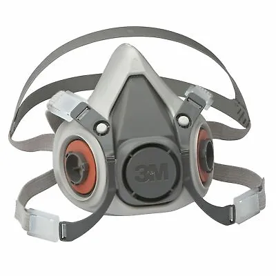 3M 6300L Half Mask Reusable Respirator Dust Gas Vapour 6300 Free UK Shipping • £24.99