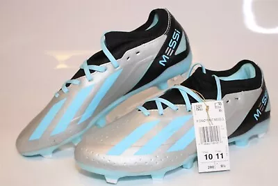 Adidas X Crazyfast Size 10 44 Mens NEW Messi.3 Lace Up FG Soccer Cleats IE4078 • $45