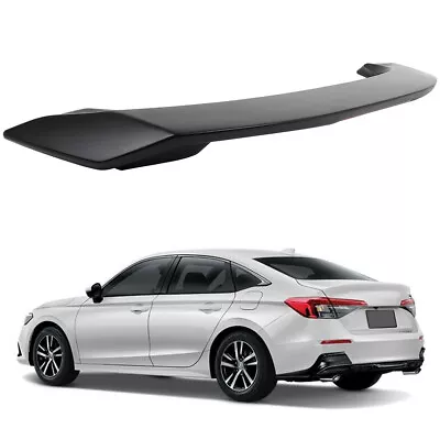 Spoiler Wing Fits 2022-2023 Honda Civic Sedan ABS Primed Black • $66.58