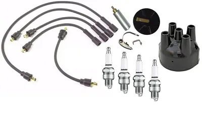 H4 Magneto Tune Up Kit W USA Copper Plug Wires For IH Farmall C Super C Tractor • $98