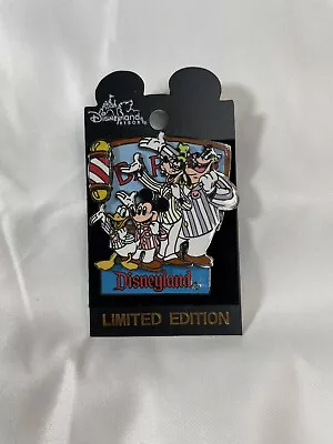 Disney Pin 10379 Disneyland Barbershop Quartet Dapper Dans 3d Singing Vintage • $26.91