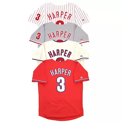 Bryce Harper Philadelphia Phillies Home Road Alternate Men's Jersey • $129.99