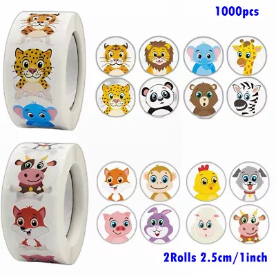 £1.99 • Buy Clearance Kids Reward Animal Stickers Teacher School Praise Award Chart Labels