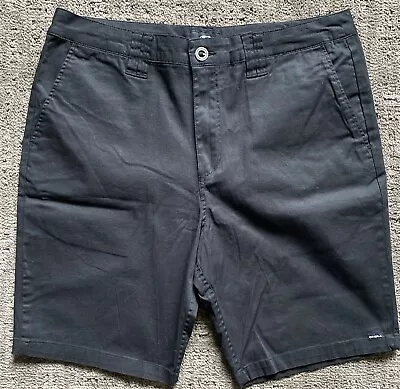 Oneill Shorts Black 34” Waist 9” Inseam New Without Tags • $9.50