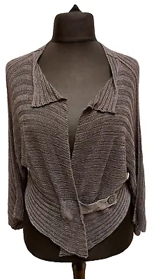 Crea Concepts Crossover Cardigan Grey • £21.50