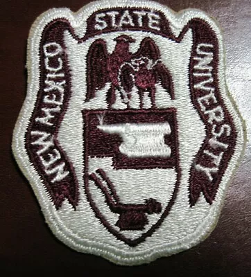 .Army Vintage Patch JROTC ROTC Program NEW MEXICO STATE UNIVERSITY Las Cruces NM • $8