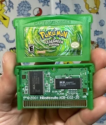 Pokemon LeafGreen All 386 Complete Shiny Living Pokedex Authentic GameBoy Saves • $106