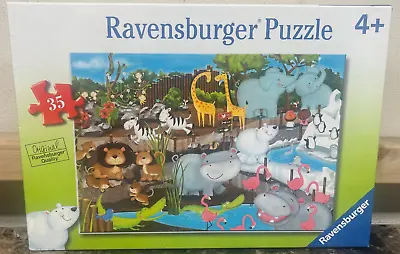 Ravensburger 35 Piece Puzzle 'Day At The Zoo' Kids Puzzle #087785 2016 NEW • $25.49