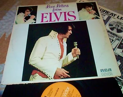 Love Letters From ELVIS PRESLEY Orig* RCA Mojo Working ONLY BELIEVE Near Know Lp • $5.55