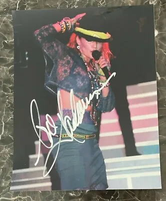 MADONNA Signed Original 8 X 10 Stage Photo • $195