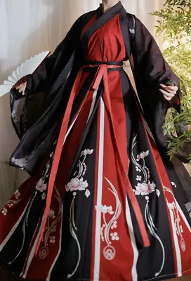 Chinese Ancient Hanfu Sets Cosplay Outfit Adults Halloween Costumes Oriental • £78.97