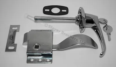 Cab Door Repair Kit! Handle LH Latch Gasket & Striker Plate • $44.95