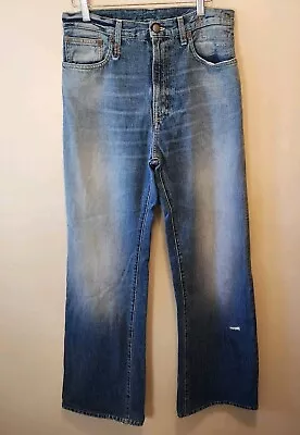 R13 Jane Straight Leg Jeans In Irving Blue Sz 28x33 EUC Made In Italy  • $195