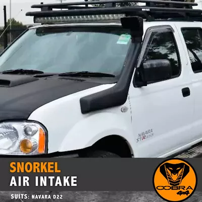 Snorkel Kit Fits Nissan Navara D22 2001 Onwards Single Battery Air Intake • $149