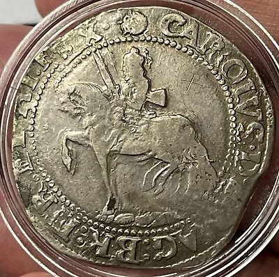 Charles I Exeter Mint Halfcrown S3068 • £1695