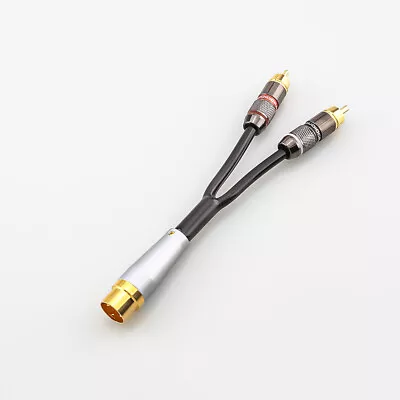 5-Pin DIN Male To 2 Dual RCA Female Audio MIDI Cable For Naim Quad Stereo System • $69.35