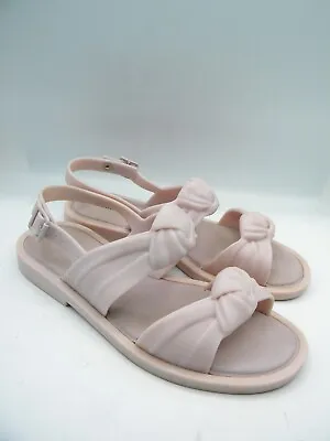 MELISSA Light Purple Jelly Knot 2 Strap Slingback Sandals Size US 8 • $39