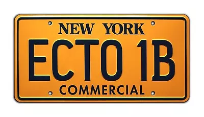 Ghostbusters: The Video Game | ECTO 1B | Metal Stamped Vanity License Plate • $23.85