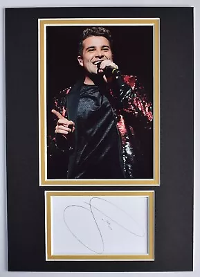 Joe McElderry Signed Autograph A4 Photo Display Music X Factor Joseph COA AFTAL • £19.99