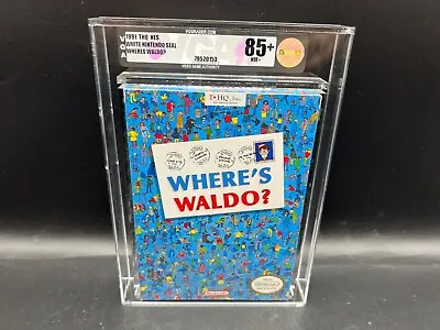 1991 Where's Waldo Nintendo NES VGA 85+ FACTORY SEALED MINT WATA • $749