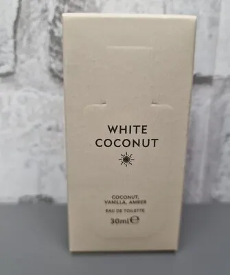 M&S White Coconut 30ml Perfume Marks & Spencer Discontinued New In Box  • £16.95