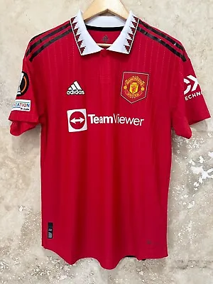 Casemiro Manchester United 2022-23 Europa League PLAYER ISSUE Jersey • $399.99