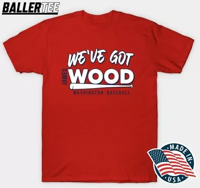 Washington Nationals Shirt Baseball James Wood T-Shirt 2024 • $8.99