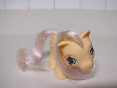 Hasbro MY LITTLE PONY G1 Newborn Twin Dibbles With Pink Hair! Swan Symbol • $16