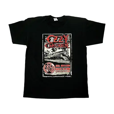 OZZY OSBOURNE Crazy Train T-shirt Men's Tee Hard Rock Heavy Metal • $19.94