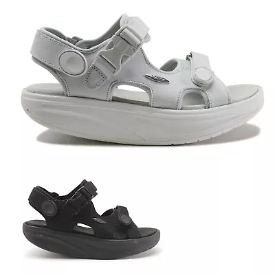 MBT Womens Sandals Kisumu Classic Casual Hook And Loop Outdoor Nubuck • $203.53