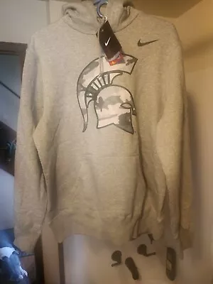 NWT Nike Michigan State Camo Hoodie L • $29.99