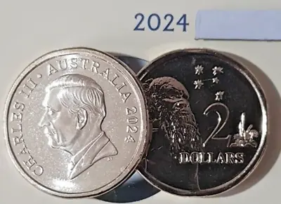 2024 $2 Two Dollar Elder UNC Coin King Charles Effigy X 1 • $8.95