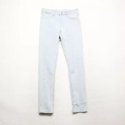 H&M &Denim Women's Size 28 Blue Skinny Leg Light Wash Cotton Blend Stretch Jeans • $11.33