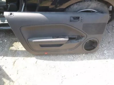 Used Front Left Door Interior Trim Panel Fits: 2006 Ford Mustang Trim Panel Fr D • $168.61