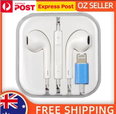 $6.89 • Buy For Apple IPhone X 7 8 11 12 13 14 Wired Bluetooth Earphones Headphones Earbuds