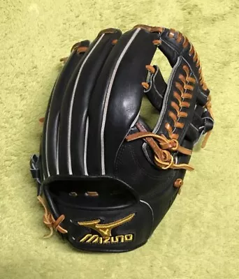 Mizuno Pro 11.5inch Infield Right Black Flagship Shop Limited Glove Japan • $349