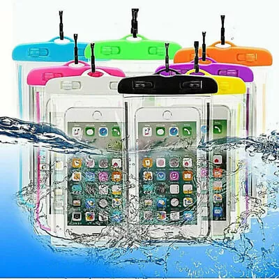 Waterproof Underwater Phone Case Mobile Dry Bag Pouch Universal Swimming Surfing • $2.69