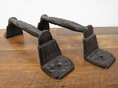 Lot 2 Antique-style 8.5  Cast Iron Rustic Cabinet Gate Pull Door Handle  • $32.95