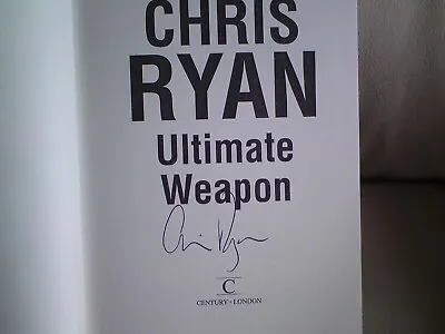 £4.99 • Buy Chris Ryan Signed Book - Ultimate Weapon,used.
