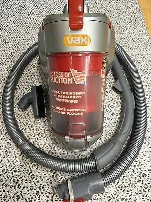 Vax Mach Allergy Cylinder 1400W Vacuum Cleaner Hoover • £45