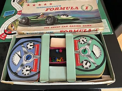 £25 • Buy Vintage Formula 1 Board Game - Car Racing Game - Waddington 