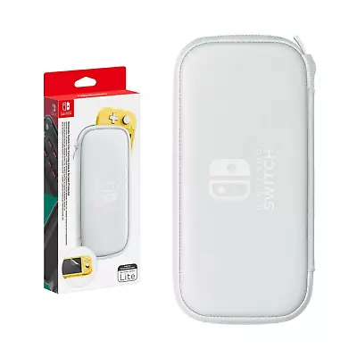 Genuine Nintendo Switch Lite Carry Case Storage Bag Pouch + Screen Protector • $39