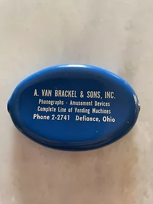 A. Van Brackel & Sons Defiance Ohio Change Holder 5 Digit Phone Number Vintage • $2.99