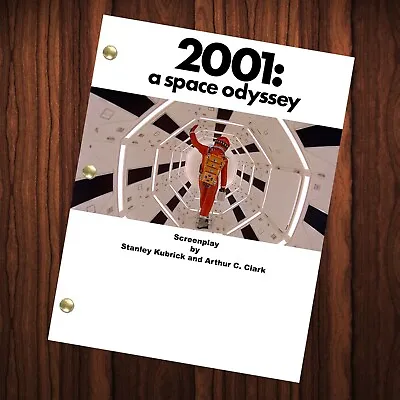 2001: A Space Odyssey Movie Script Reprint Full Screenplay Full Script 2001 • $24.99