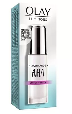 $27.95 • Buy Olay Luminous Niacinamide + AHA Face Super Serum 30 Ml
