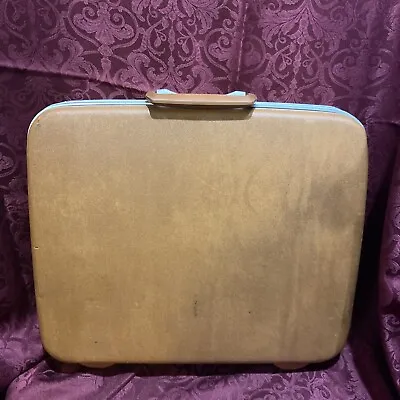 Vintage Samsonite Tan Hardshell Business Briefcase Attahce’ MCM • $36