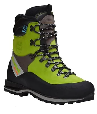 Arbortec Scafell Lite Lime Class 2 Chainsaw Safety Boot Size 45 • £200